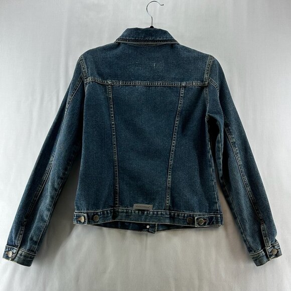 Dolce & Gabbana Women's Denim Jacket IT 44 US M Made in Italy DG Logo Detail - Picture 3 of 14